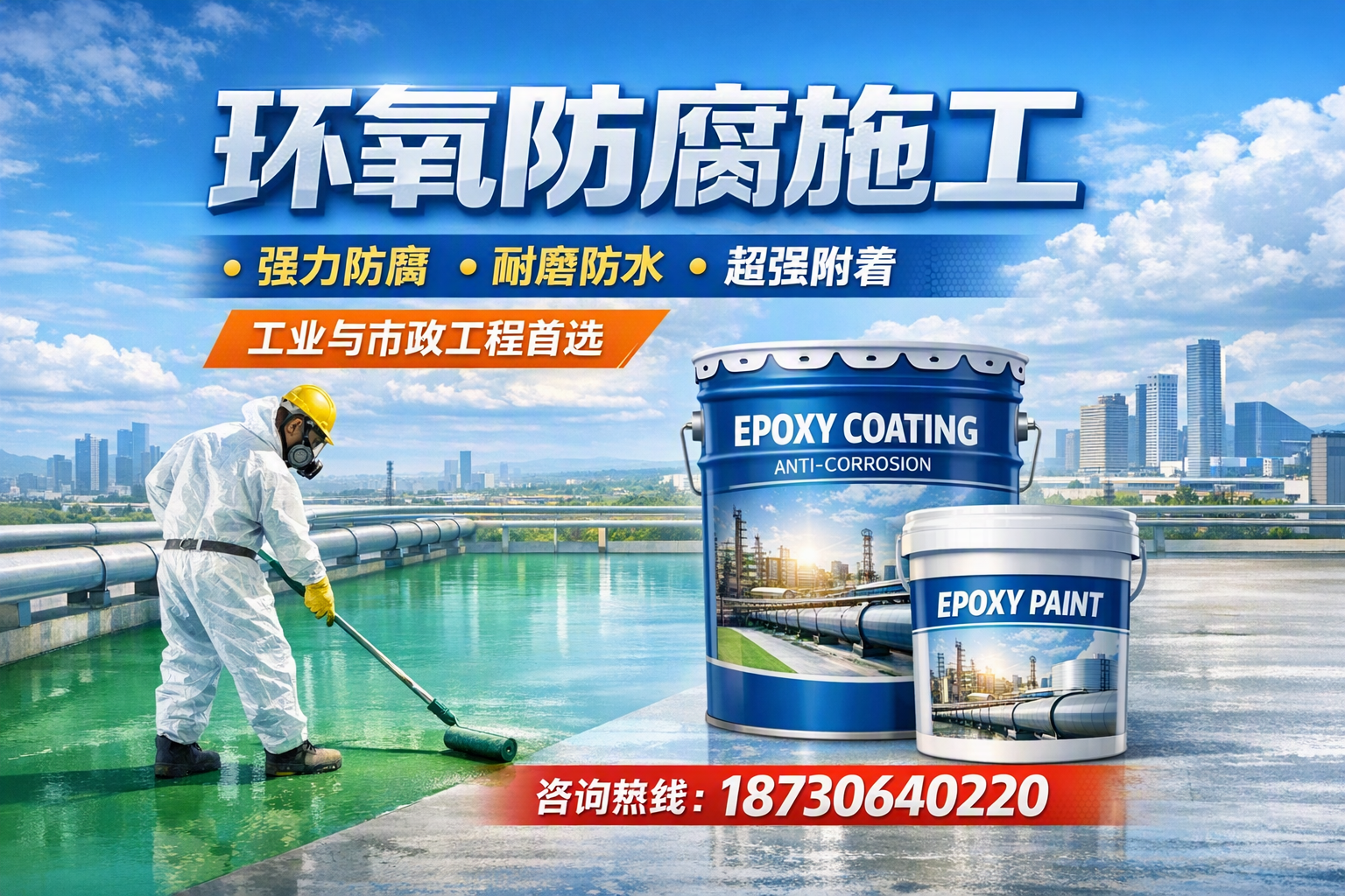 在 泰州 进行环氧防腐施工的注意事项