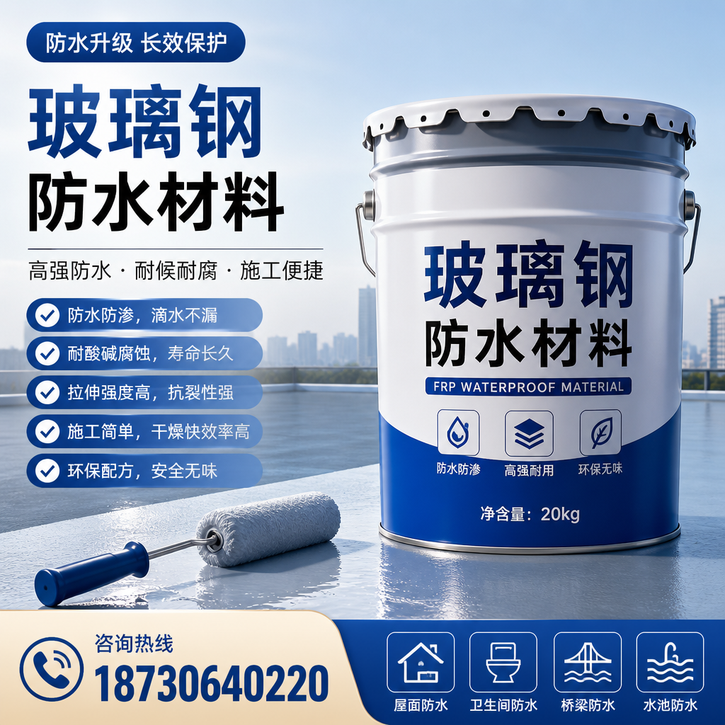 专家解析：玻璃钢防水材料的市场前景分析在 泰州